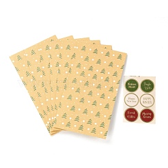 Christmas Eve Theme Rectangle Paper Candy Bags&nbsp;CARB-G007-01C