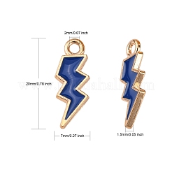 Alloy Enamel Pendants&nbsp;ENAM-N054-025Q