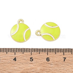 Tennis Alloy Enamel Pendants&nbsp;AL-CBA292F-02A-G