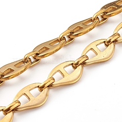 304 Stainless Steel Mariner Link Chain Necklaces&nbsp;NJEW-JN03417-02