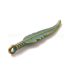 Tibetan Style Alloy Pendants&nbsp;FIND-WH0114-53GGP