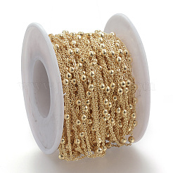 Soldered Brass Cable Chains&nbsp;KK-S332-17G