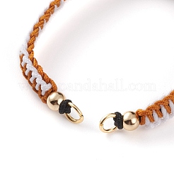 Adjustable Nylon Thread Braided Bracelet Making&nbsp;AJEW-JB00857-05