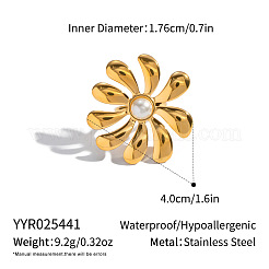 304 Stainless Steel Cuff Open Rings for Women&nbsp;DY7850