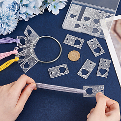 20Pcs Acrylic Floss Bobbin&nbsp;TOOL-OC0001-92B