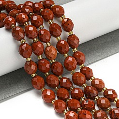 Natural Red Jasper Beads Strands&nbsp;G-N342-52
