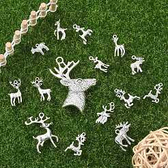 50Pcs 25 Styles Tibetan Style Alloy Pendants&nbsp;FIND-YW0002-13