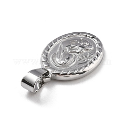 201 Stainless Steel Pendants&nbsp;STAS-O111-05P