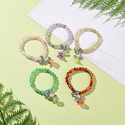 Glass Beads Stretch Bracelets&nbsp;BJEW-JB02872