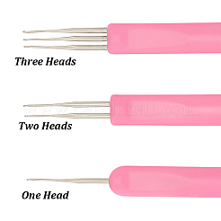 12 Styles Zinc Alloy & Stainless Steel Dreadlock Crochet Hooks&nbsp;AJEW-GO0001-59