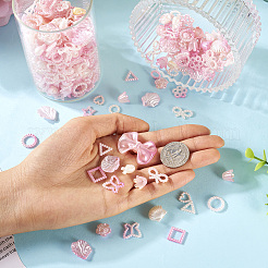 Opaque ABS Plastic Beads&nbsp;FIND-TAC0016-33C