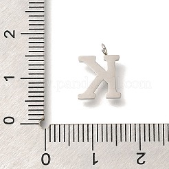 304 Stainless Steel Micro Pave Cubic Zirconia Pendants&nbsp;STAS-H228-06P-K
