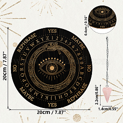 DIY Dowsing Divination Makign Kit&nbsp;DIY-GA0004-90A