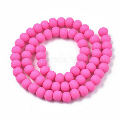 Handmade Polymer Clay Beads Strands&nbsp;CLAY-N008-053-03