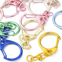 10Pcs Spray Painted Alloy Swivel Snap Hook&nbsp;FIND-YW0001-78