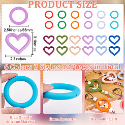 DIY Food Grade Silicone Beaded Pendant Decoration Making Kit&nbsp;DIY-GO0001-96