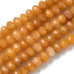 Natural Topaz Jade Bead Strands&nbsp;G-D344-A36-02