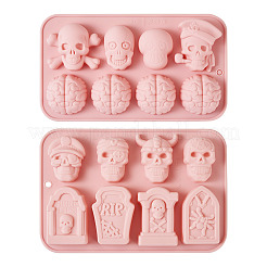 2Pcs 2 Styles Food Grade Silicone Molds&nbsp;SIL-TA0002-17