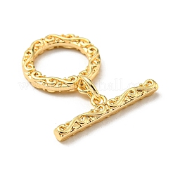 Brass Toggle Clasps&nbsp;KK-Q809-32G
