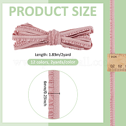 12 Colors Polyamide Pleated Elastic Lace Trim&nbsp;EW-FG0001-03