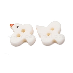 2-Hole Resin Buttons&nbsp;RE-CBABECA-02D