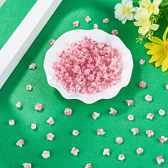 200Pcs Flower & Butterfly Resin Cabochons&nbsp;CRES-TA0001-89E