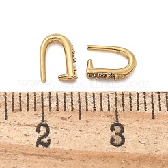 304 Stainless Steel Ice Pick Pinch Bails High Polished&nbsp;STAS-L022-496G-02