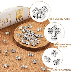 Tibetan Style Zinc Alloy Beads&nbsp;TIBEB-YW0001-10