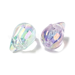 UV Plating Transparent Acrylic Beads&nbsp;OACR-H123-17