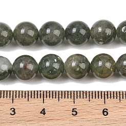 Natural Green Rutilated Quartz Beads Strands&nbsp;GG-CBAC4F6-B01-8mm-A