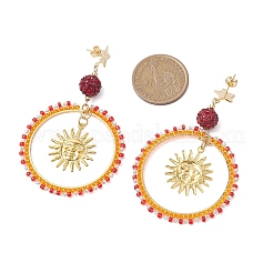 201 Stainless Steel Studs Earrings&nbsp;EJEW-MZ00211
