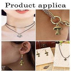 60Pcs 15 Styles Tibetan Style Alloy Pendants&nbsp;TIBEP-YW0001-81