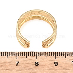 304 Stainless Steel Cuff Open Rings&nbsp;SA-H001-13G