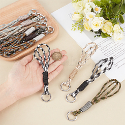 12Pcs 6 Styles Polyester & Spandex Parachute Cord Pendant Decorations&nbsp;HJEW-FG00041