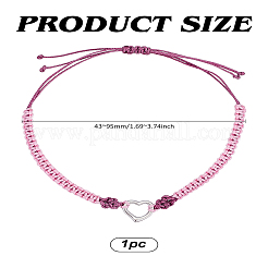 1Pc Adjustable Nylon Thread Braided Bracelets for Women&nbsp;BJEW-LP0003-16C