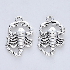Tibetan Style Alloy Pendants&nbsp;X-TIBE-R316-058AS-RS
