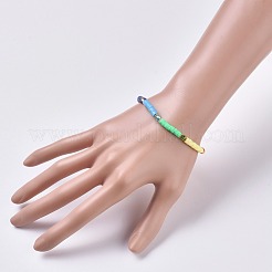 Handmade Polymer Clay Bracelets&nbsp;BJEW-JB04634