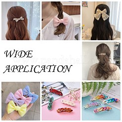Iron Hair Barrette Findings&nbsp;X-PJH1014Y