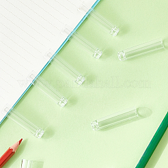 24Pcs Transparent Plastic Pencil Covers&nbsp;AJEW-CP0006-74