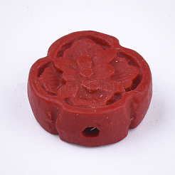 Cinnabar Beads&nbsp;CARL-T001-14