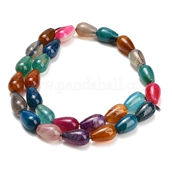 Natural Dragon Veins Agate Beads Strands&nbsp;GG-L001-C01-01