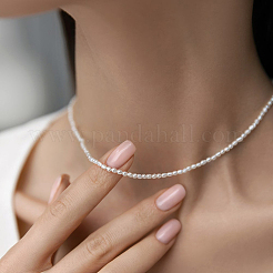 S925 Silver Freshwater Pearl Jewelry Set Bracelet Necklace Bohemian Elegant Daily Wear&nbsp;VY4924-2
