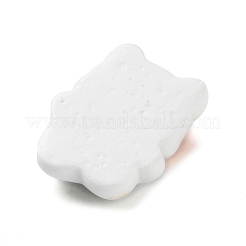 Opaque Cute Dog Resin Cabochons&nbsp;RESI-H152-02D