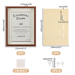 Wood Vertical Photo Frames&nbsp;DJEW-WH0063-44C-02