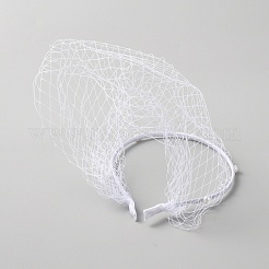 Bridal Pearl Mesh Veil Cloth Hair Bands&nbsp;MRMJ-WH0082-05A-02