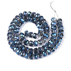 Electroplate Glass Beads Strands&nbsp;EGLA-T021-20E