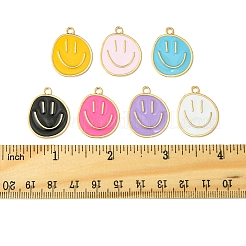 7 Colors Alloy Enamel Pendants&nbsp;ENAM-FS0002-05