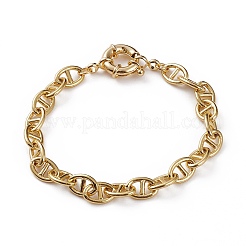 Brass Mariner Link Chain Bracelets&nbsp;BJEW-JB05816