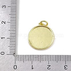 Brass Enamel Pendants&nbsp;KK-H072-14G-02