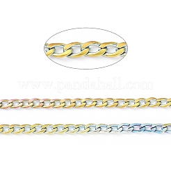 Ion Plating(IP) 304 Stainless Steel Curb Chains&nbsp;STAS-H146-01MC